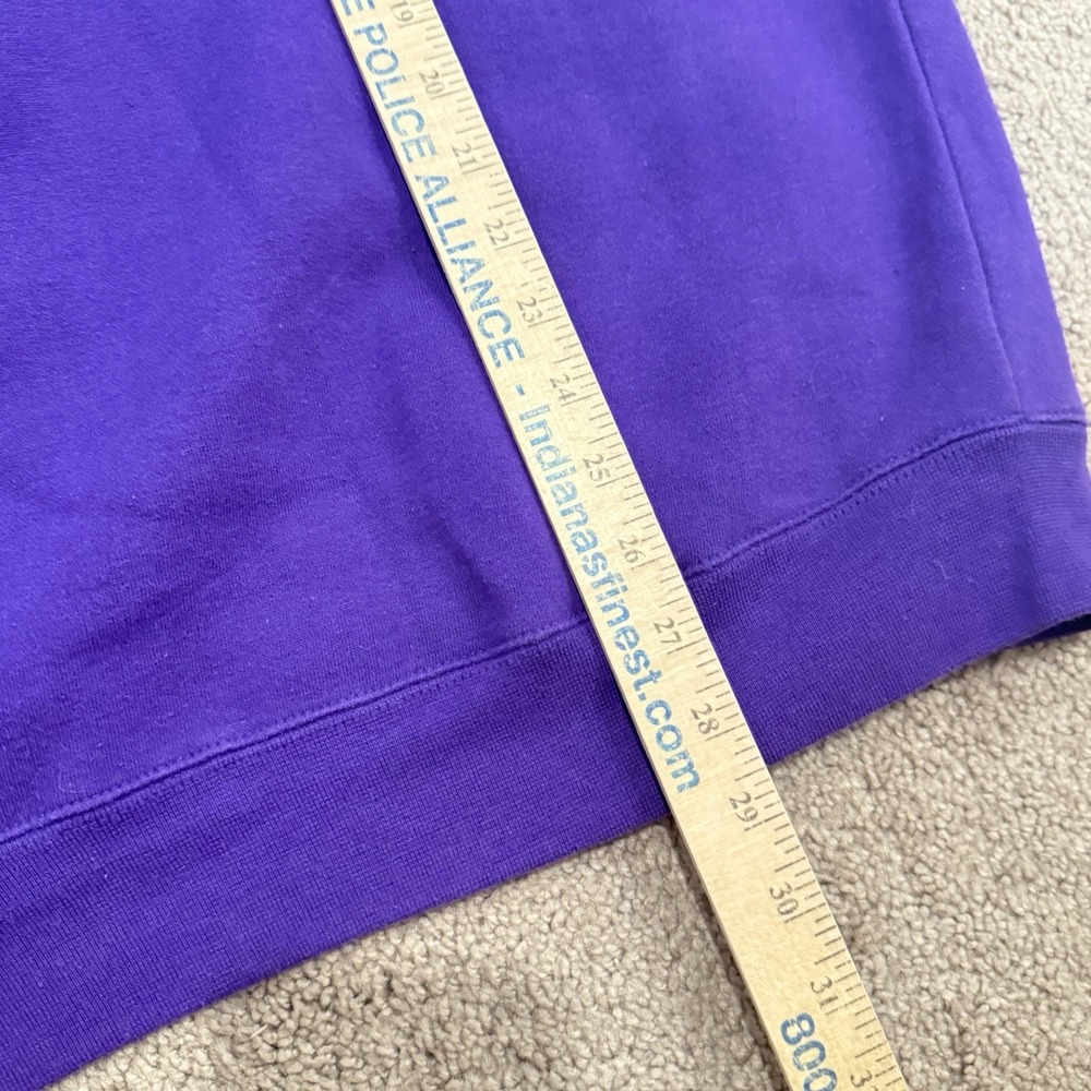 Vintage Northwestern University Wildcats Hoodie Size XL Purple College Y2K NCAA - Picture 7 of 7